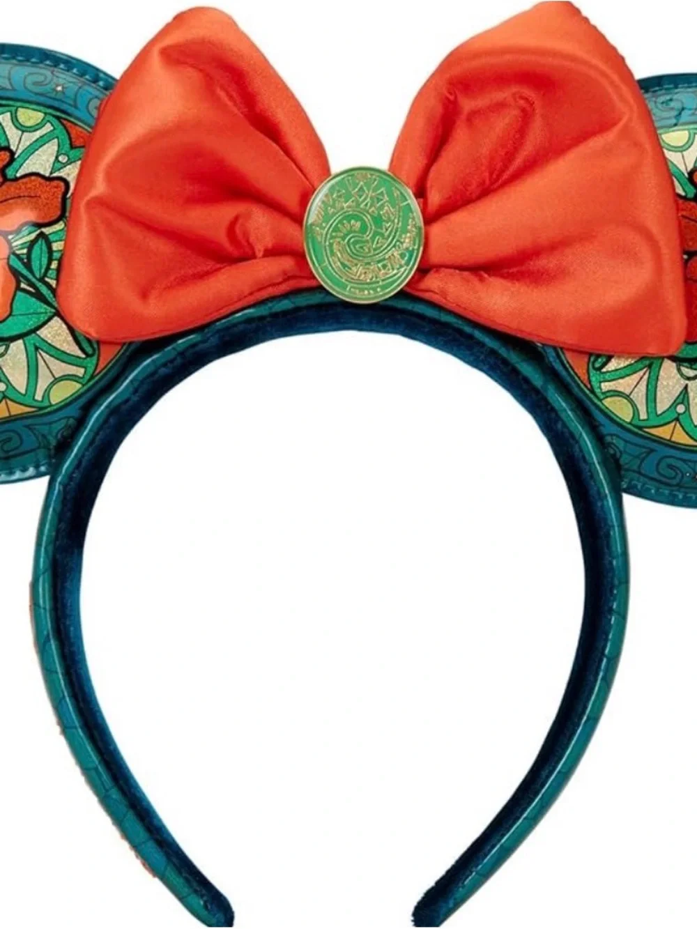 Loungefly Disney Princess Stained Glass Collection Moana Disney Ears Headband